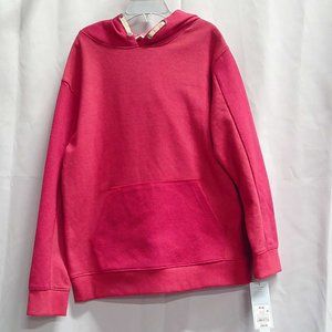 Boys' Cozy Hooded Pullover Sweatshirt - Cat & Jack™ size M, cherry red color